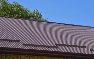 typical Coppins Corner corrugated roof uses